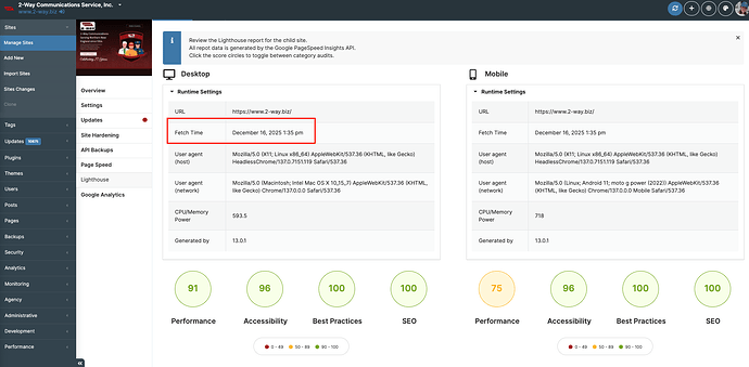 child-site-dashboard-lighthouse-date