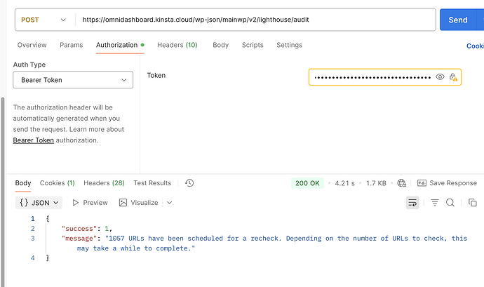 mainwp-rest-api-lighthouse